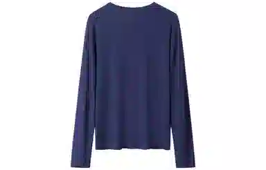 恒源祥 薄款纯色长袖圆领针织衫 女款