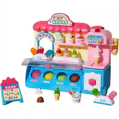 乐乐鱼 奶油胶制作仿真生日蛋糕 玩具