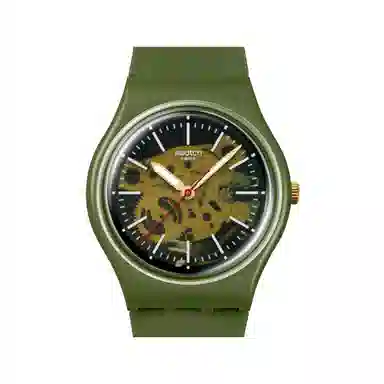 Swatch Quartz Green Dial