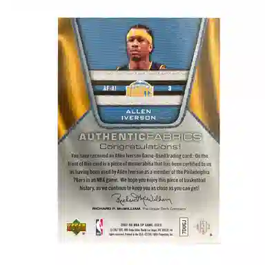 UPPER DECK 2007-08