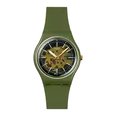 Swatch Quartz Green Dial