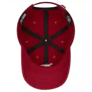 New Era Logo Embroidered Cap Red