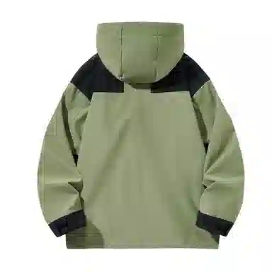 KW Mountain Print Windproof Waterproof Jacket