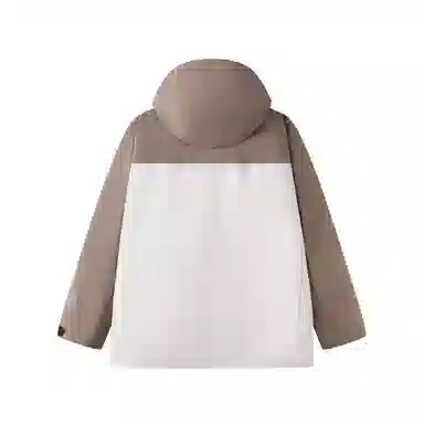 森马 三合一四防连帽时尚羽绒服 男