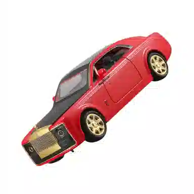 晨海蓝迪 合金车模劳斯慧影跑车 带声光回力车 成品模型