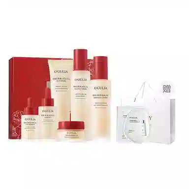 阿古丽娅 玫瑰红茶润泽护肤套装 舒缓保湿滋润补水