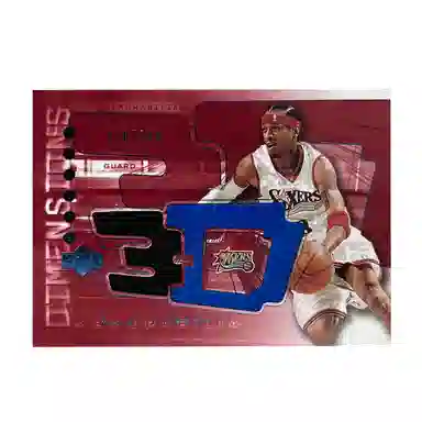 Upper Deck 2002-03 Iverson 76ers Jersey Card
