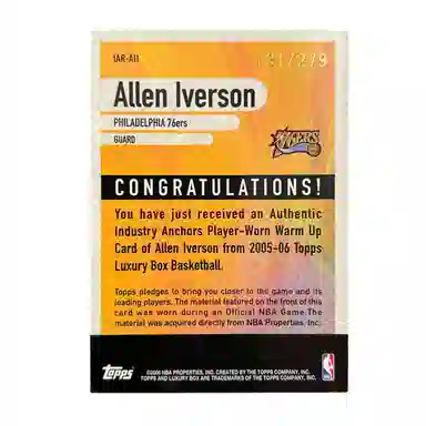 Topps 2005-06Luxury Box 76 131279