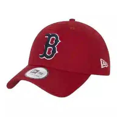 New Era Logo Embroidered Cap Red