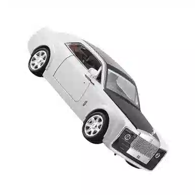 晨海蓝迪 合金车模劳斯慧影跑车 带声光回力车 成品模型