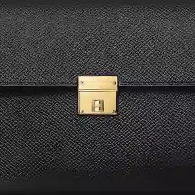 HERMES Clic 12 Epsom Noir