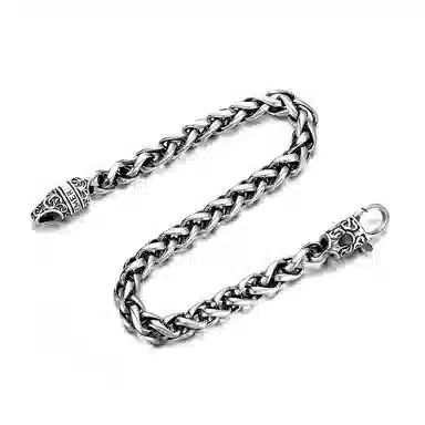 IDEAGEMER Silver Bracelet