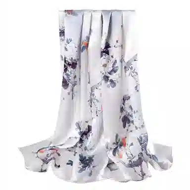 上海故事 真丝方巾 春望 桑蚕丝 丝巾 女款 礼盒装