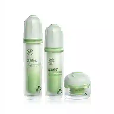 儒意 积雪草晒后修复舒缓补水护肤套装 退红速灭痘维稳紧致抗衰老 保湿修护抗氧化滋润补水滋润型 精华水+精华乳+洗面奶+面霜