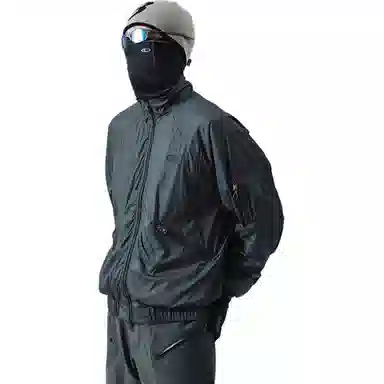 NOTHOMME Blue Nylon Jacket