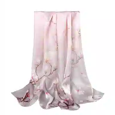 上海故事 真丝方巾 春望 桑蚕丝 丝巾 女款 礼盒装