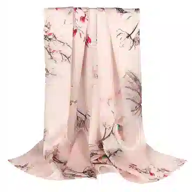 上海故事 真丝方巾 春望 桑蚕丝 丝巾 女款 礼盒装