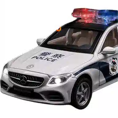 卡威 六开门奔驰车模 成品模型