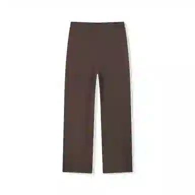 森马 摇粒绒纯色中腰阔腿休闲裤 女款