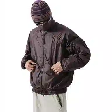 NOTHOMME Blue Nylon Jacket