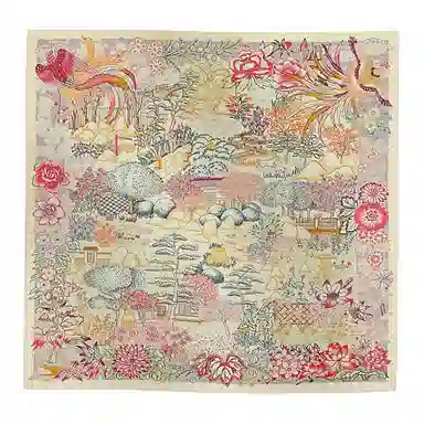 Hermes Silk Scarf