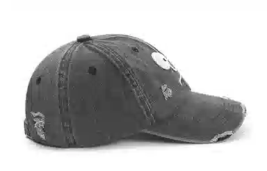 肯默 犹豫表情嘻哈潮流 棉 鸭舌帽 男女同款情侣款