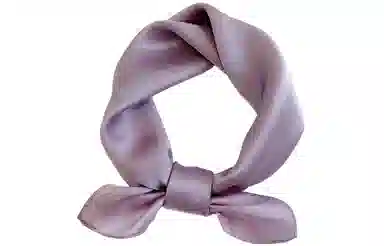 优幽兰 经典纯色小方巾气质优雅减龄职业通勤实用小领巾韩版洋气护颈薄围巾搭配衬衫连衣裙装饰 桑蚕丝 丝巾 女