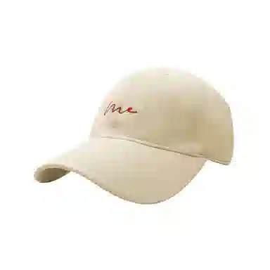 简约复古软顶大头围 大头围宽帽檐显脸小水洗字母 大帽檐 防晒 棉 鸭舌帽  男女同款情侣款