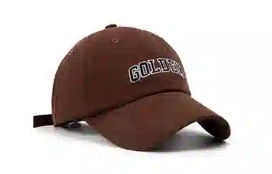 白卷 简约刺绣软顶 棉 棒球帽 男女同款情侣款