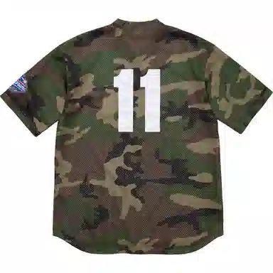 Supreme FW24 WEEK1 S Logo Baseball Henley T