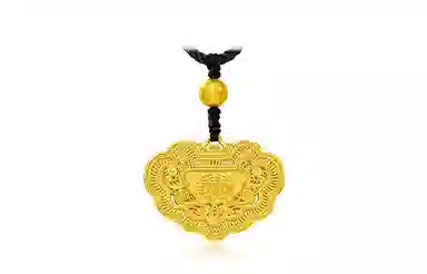 周大福 经典传承系列寓意心想事成 足金 按克计价 黄金项链 男女同款情侣款 赠专属首饰盒