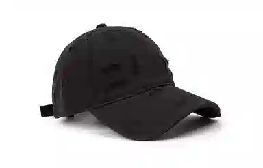 白卷 软顶街头复古薄款破洞嘻哈遮阳 鸭舌帽 男女同款情侣款