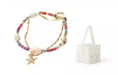 饰伴 海洋之星系列 为爱而生可调节 陶瓷 海螺 手链 男女同款情侣款