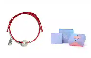 饰伴 转运平安扣国风复古平安扣小众设计手编绳如意手绳 琉璃 手链 男女同款情侣款