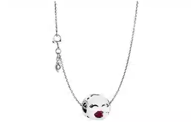 Pandora Kiss Charm Red