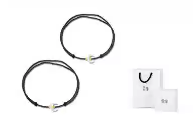 饰伴 月下流星系列 星月交辉  精致复古手链男女一对情侣同款 可调节闺蜜精美礼盒 手链 女款