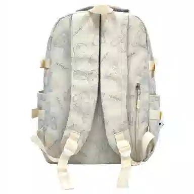 维多利亚旅行者 小熊印花大容量初高中大学生旅行通勤 尼龙 双肩包 常规 男女同款情侣款 印花