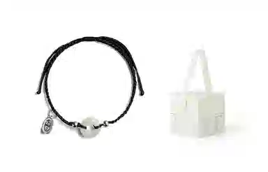 饰伴 转运平安扣国风复古平安扣小众设计手编绳如意手绳 琉璃 手链 男女同款情侣款