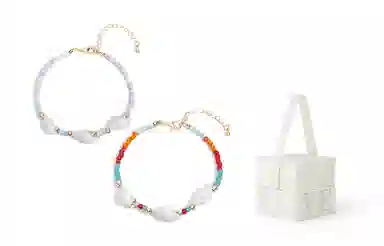 饰伴 海洋之星 为爱而生可调节 小众原创设计 多巴胺 手链 女款