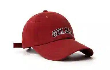 白卷 简约刺绣软顶 棉 棒球帽 男女同款情侣款