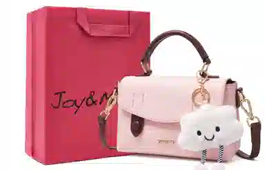 快乐玛丽女包高颜值小方包优雅气质手提包大容量斜挎包时尚百搭单肩包实用女士包包简约通勤包学生包 女款 小号 多色