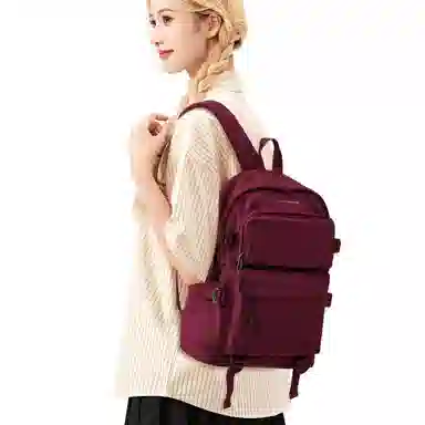 Jeanswest Nylon Backpack Red