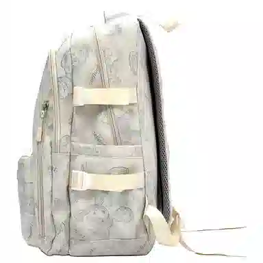 维多利亚旅行者 小熊印花大容量初高中大学生旅行通勤 尼龙 双肩包 常规 男女同款情侣款 印花