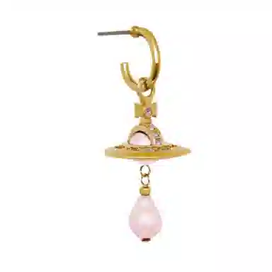 Vivienne Westwood Saturn Pearl Earrings