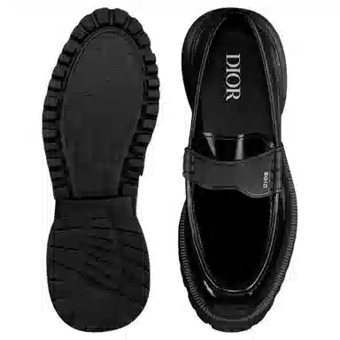 DIOR Combat Loafers Black