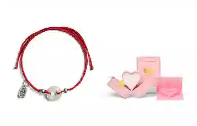 饰伴 转运平安扣国风复古平安扣小众设计手编绳如意手绳 琉璃 手链 男女同款情侣款