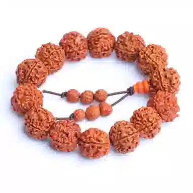 金瑞邦 新中式国潮 五瓣佛珠 复古文玩盘玩 国风轻奢精致 简约大气 小众设计 金刚菩提 菩提类手串 男女同款情侣款