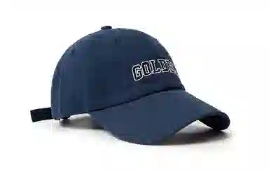 白卷 简约刺绣软顶 棉 棒球帽 男女同款情侣款