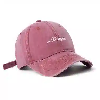 白卷 软顶休闲百搭街头水洗小字母刺绣 棉 棒球帽 男女同款情侣款