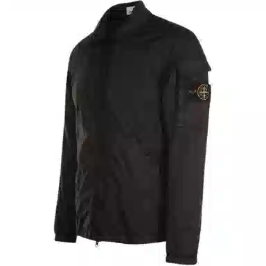 Stone Island FW22 Nylon Shirt Jacket Black